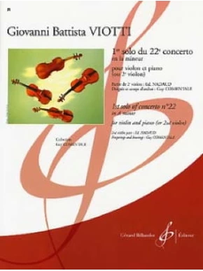 1er solo du 22e concerto en La mineur